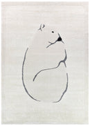 Polar Bear Snow Shag Rug