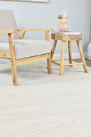 Naomi Topaz Cream Shag Rug