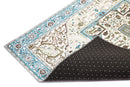 Noor Blue Non-Slip Rug