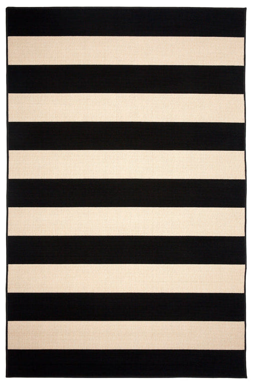 Nyoma Black Outdoor Rug