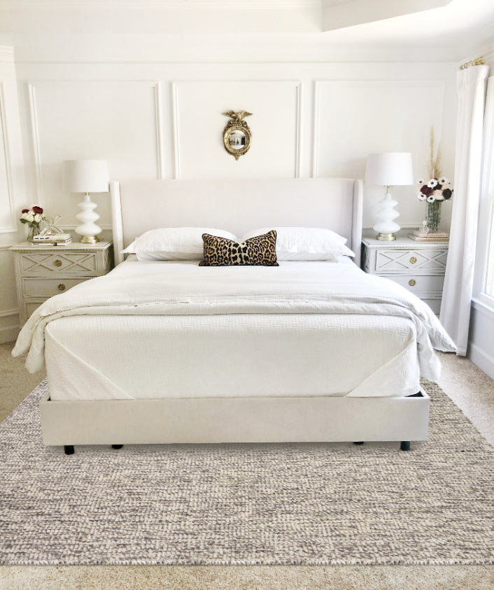 Orion Silver Wool Rug