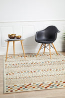Oxford Mayfair Squares Bone Rug