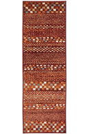 Oxford Mayfair Squares Rust Rug
