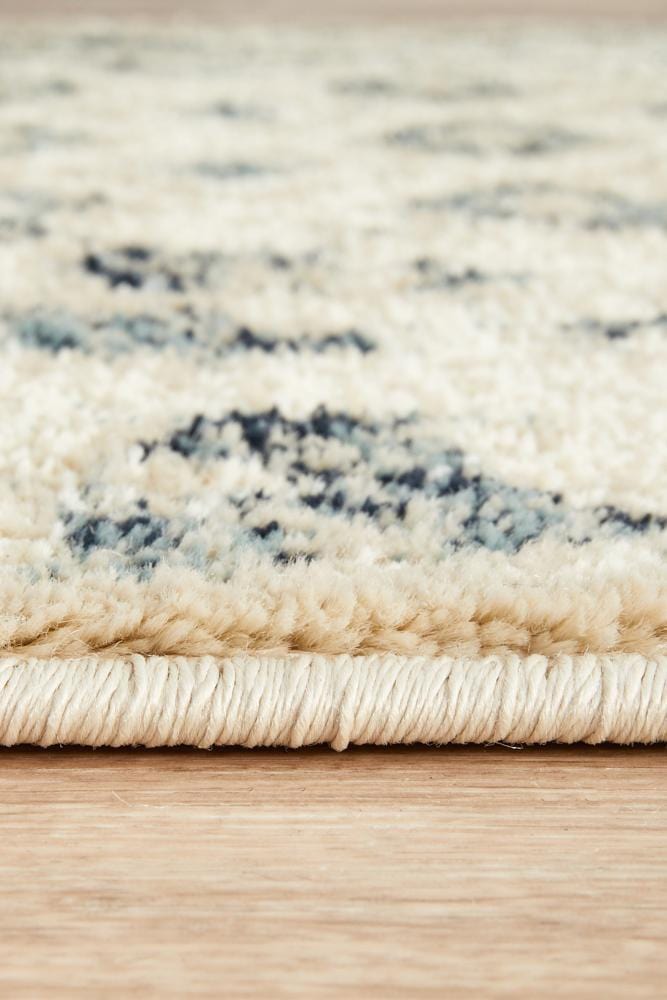 Oxford Mayfair Illusion Blue Runner Rug