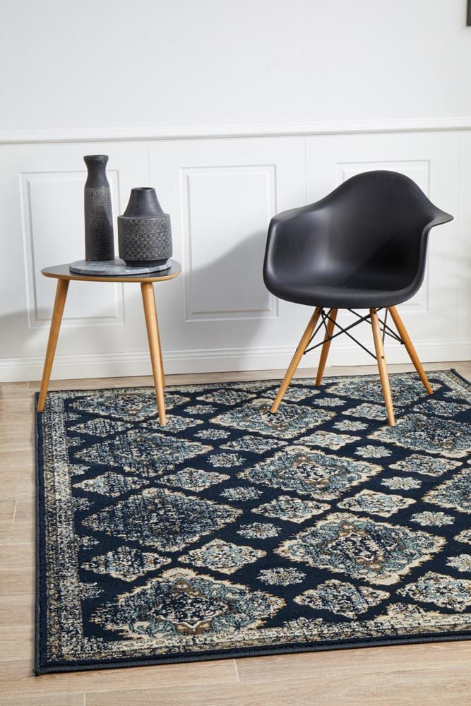 Oxford Mayfair Timeline Navy Rug