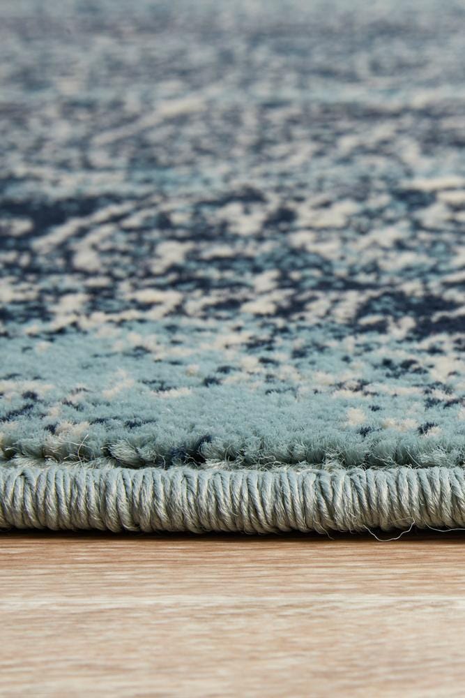 Oxford Mayfair Edge Denim Rug