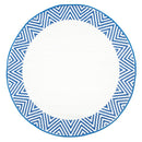 Olympia Blue Reversible Round Outdoor Rug