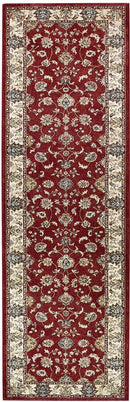 Zeus Red 64 Traditional Rug