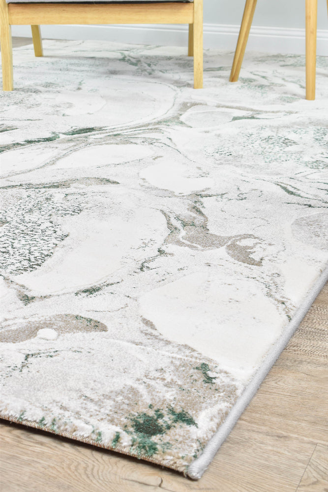 Prisma Rug Prisma Emerald Green Abstract Rug