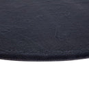 Pony Black Round Rug