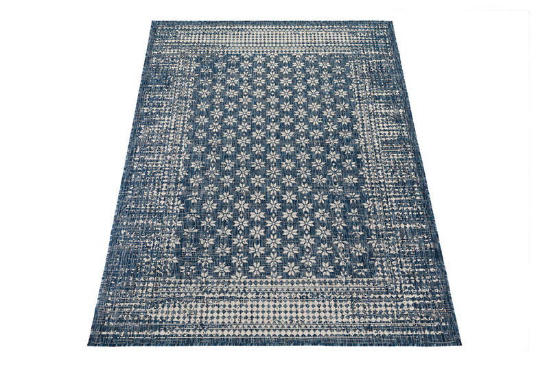 Pearl Blue Outdoor Rug