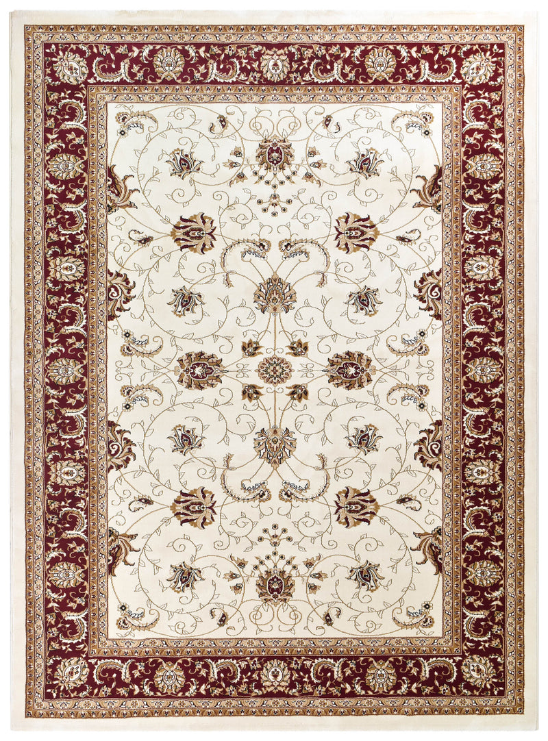 Vienna 84 Cream Red Rug