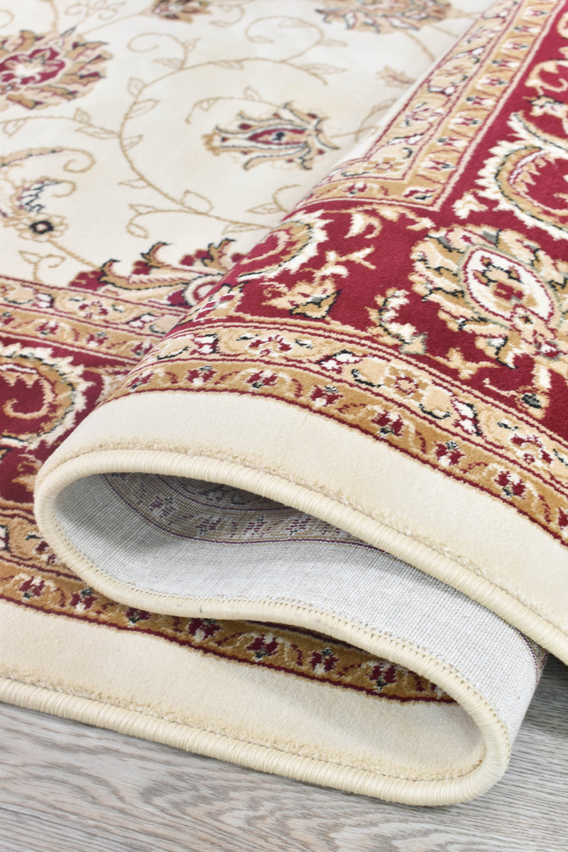 Vienna 84 Cream Red Rug