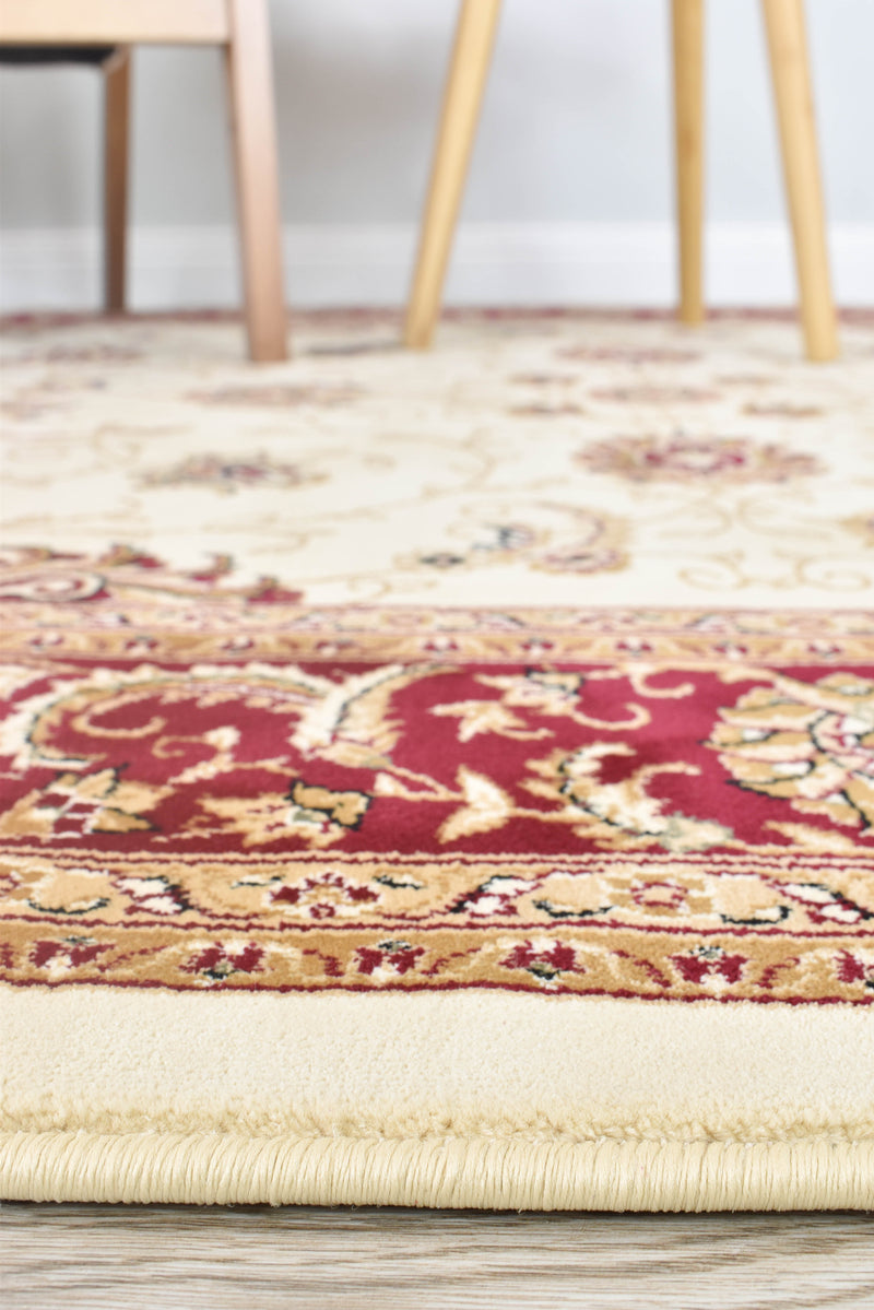 Vienna 84 Cream Red Rug