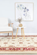 Vienna 84 Cream Red Rug
