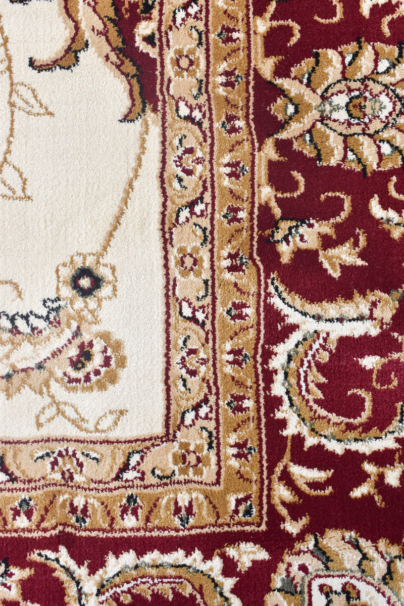 Vienna 84 Cream Red Rug