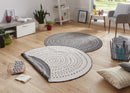 Terrazzo 40 Reversible Round Silver
