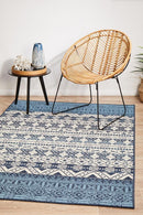 Seaside 3333 White Blue Rug