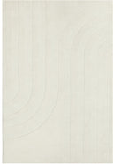 Summit Trail White Rug