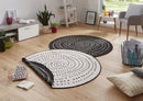 Terrazzo 40 Reversible Round Black