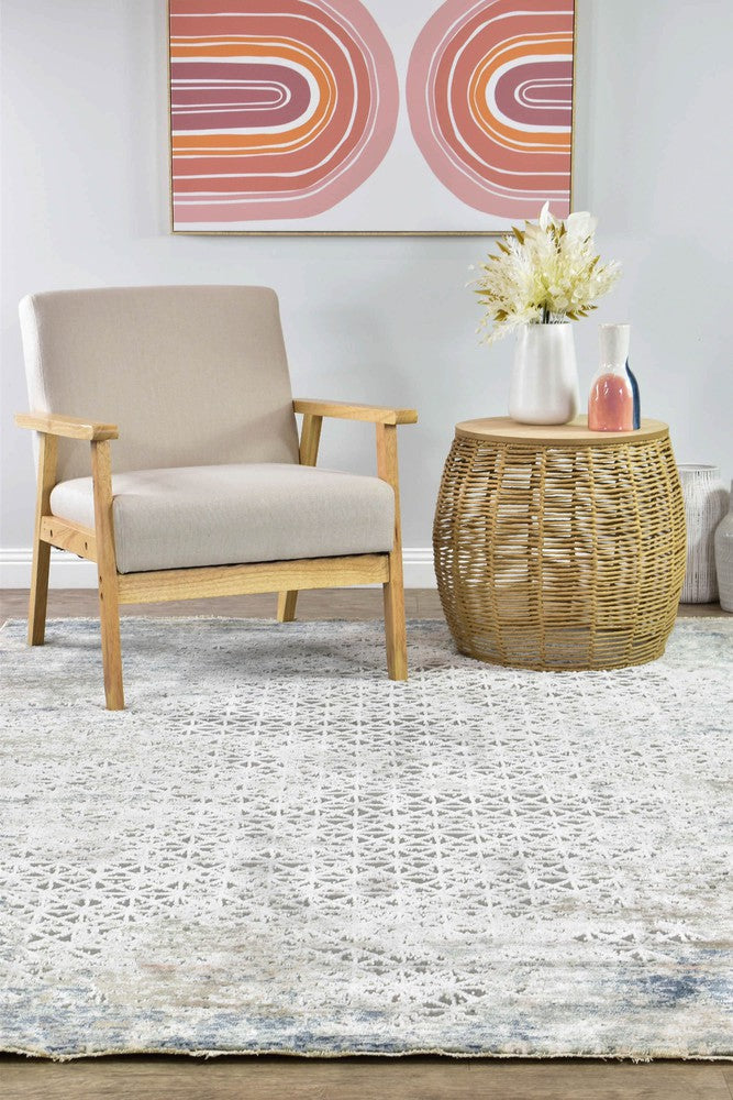 Havana 27 Grey Trellis Rug