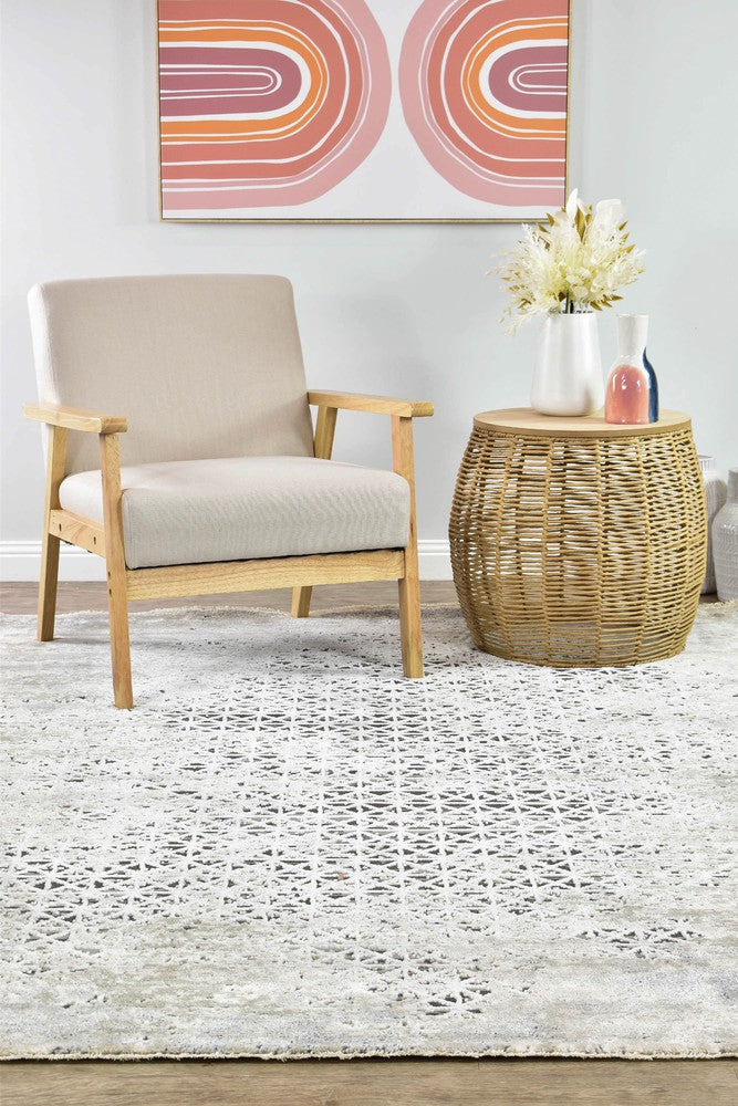 Havana 27 Beige Trellis Rug