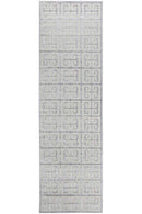York Brenda Silver Runner Rug