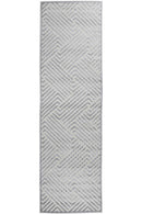 York Cindy Silver Runner Rug