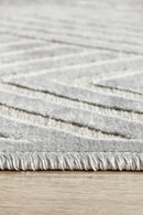 York Cindy Silver Runner Rug