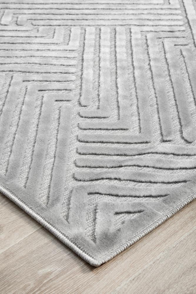 York Cindy Silver Rug