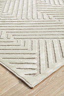 York Cindy Natural White Rug