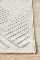 York Cindy Natural White Rug