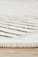 York Cindy Natural White Rug