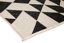 Yuma Black & Cream Outdoor Rug