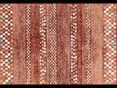 Oxford Mayfair Squares Rust Rug