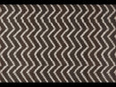 Moroccan Style Chevron Design Brown Beige Rug