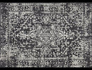 Evoke Scape Charcoal Transitional Runner Rug