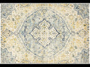 Museum Tyler Sky Blue Round Rug