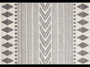 Adani Modern Tribal Design Grey Rug