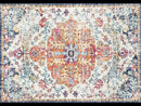Evoke Carnival White Transitional Rug