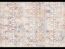 Oasis Ismail Multi Grey Rustic Round Rug