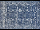 Evoke Oasis Navy Transitional Runner Rug