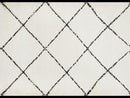 Saffron 22 White Runner Rug