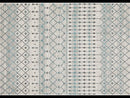 Evoke Slate White Transitional Runner Rug