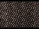 Moroccan Style Chevron Design Brown Grey Rug