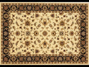 Sydney Classic Rug Ivory with Black Border