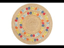 Little Miss Daisy Jute Rug