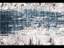 Kendra Roxana Distressed Timeless Rug Blue Grey White