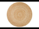 Round Jute Natural Rug