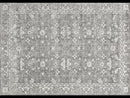 Evoke Shine Silver Transitional Runner Rug